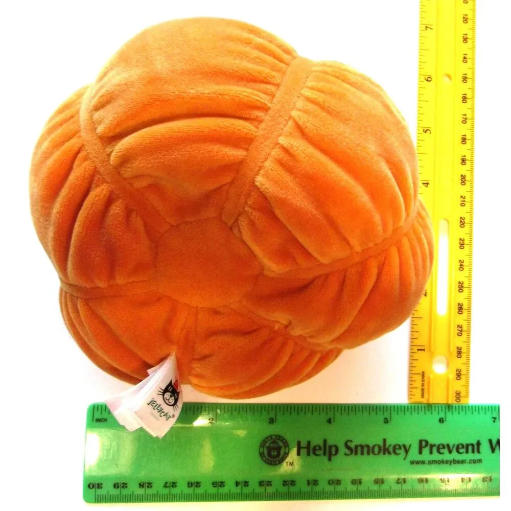 JellyCat Authentic Pumpkin plush toy retired small Vivacious Vegetable